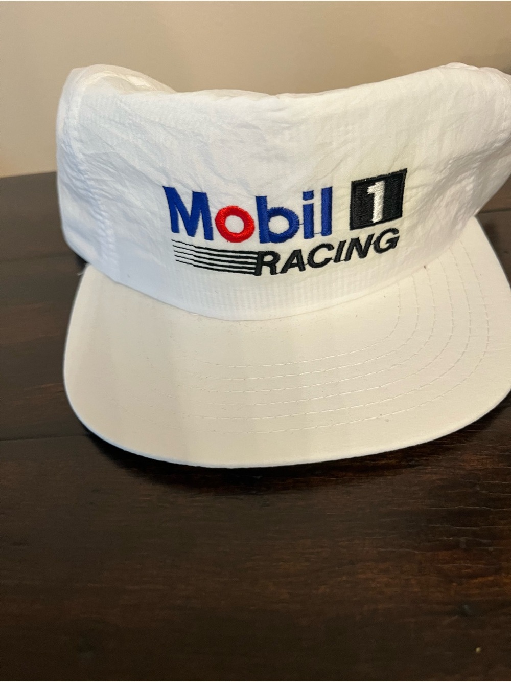 Six Mobil 1 Racing White Logo Cap - Picture 2 of 3